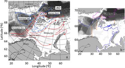 Influence of Phytoplankton Advection on the Productivity Along the Atlantic Water Inflow to the Arctic Ocean